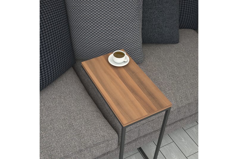 Sidobord Mertha 46 cm - Valnöt - Möbler - Bord & matgrupp - Avlastningsbord & sidobord - Lampbord & sidobord