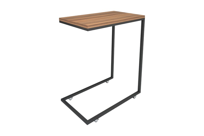 Sidobord Mertha 46 cm - Valnöt - Möbler - Bord & matgrupp - Avlastningsbord & sidobord - Lampbord & sidobord