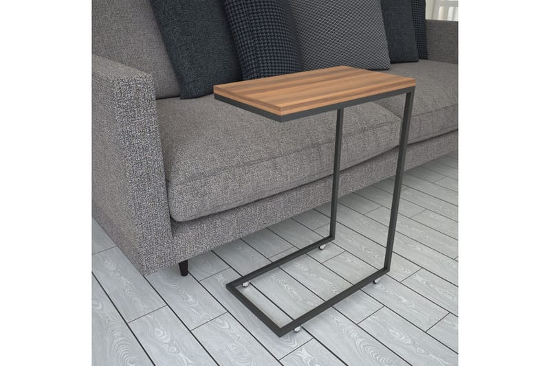 Sidobord Mertha 46 cm - Valnöt - Möbler - Bord & matgrupp - Avlastningsbord & sidobord - Lampbord & sidobord