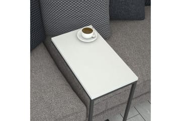 Sidobord Mertha 46 cm - Vit - Möbler - Bord & matgrupp - Avlastningsbord & sidobord - Lampbord & sidobord