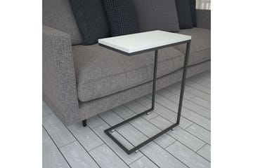 Sidobord Mertha 46 cm - Vit - Möbler - Bord & matgrupp - Avlastningsbord & sidobord - Lampbord & sidobord