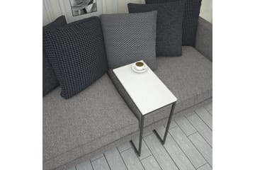 Sidobord Mertha 46 cm - Vit - Möbler - Bord & matgrupp - Avlastningsbord & sidobord - Lampbord & sidobord
