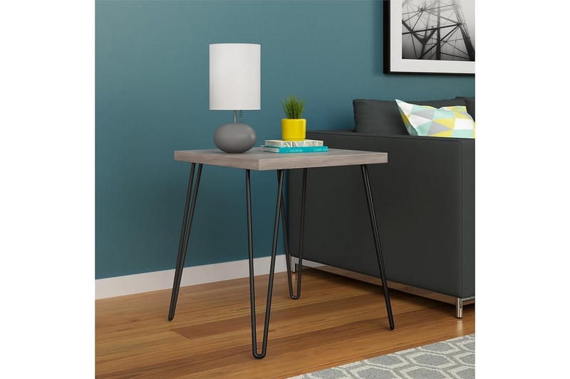 Sidobord Owen 50 cm Brun - Dorel Home - Möbler - Bord & matgrupp - Avlastningsbord & sidobord - Lampbord & sidobord