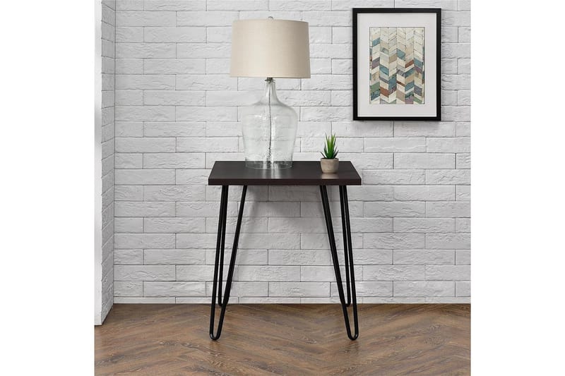 Sidobord Owen 50 cm Espresso - Dorel Home - Möbler - Bord & matgrupp - Avlastningsbord & sidobord - Lampbord & sidobord
