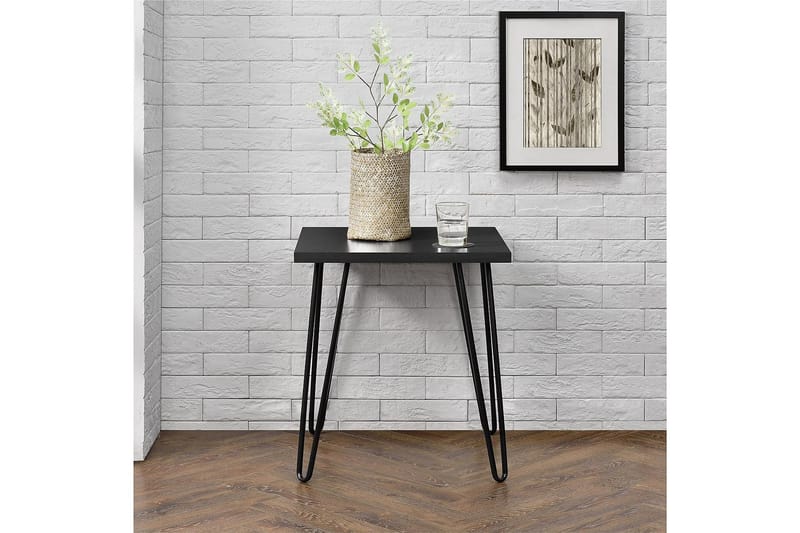 Sidobord Owen 50 cm Svart - Dorel Home - Lampbord & sidobord - Brickbord & småbord