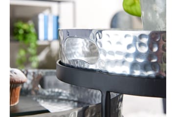 Sidobord Rachid 33 cm Rund - Silver - Möbler - Bord & matgrupp - Avlastningsbord & sidobord - Lampbord & sidobord