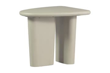 Sidobord Ryazana 64 cm - Lergrå - Möbler - Bord & matgrupp - Avlastningsbord & sidobord - Lampbord & sidobord