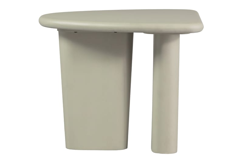 Sidobord Ryazana 64 cm - Lergrå - Möbler - Bord & matgrupp - Avlastningsbord & sidobord - Lampbord & sidobord