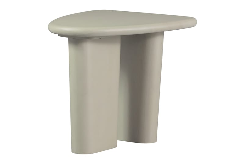 Sidobord Ryazana 64 cm - Lergrå - Möbler - Bord & matgrupp - Avlastningsbord & sidobord - Lampbord & sidobord