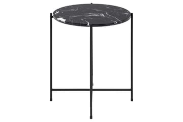 Sidobord Sakchan 42 cm Rund - Svart - Möbler - Bord & matgrupp - Avlastningsbord & sidobord - Lampbord & sidobord