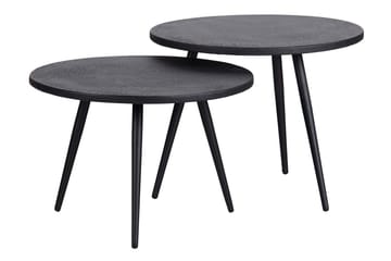 Sidobord Salmela 53 cm - Svart - Möbler - Bord & matgrupp - Avlastningsbord & sidobord - Lampbord & sidobord