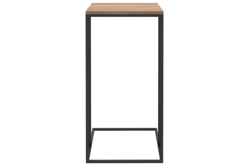 Sidobord svart 40x30x59 cm spånskiva - Svart - Lampbord & sidobord - Brickbord & småbord