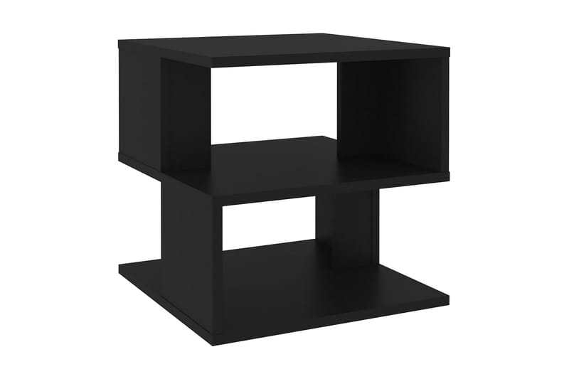 Sidobord svart 40x40x40 cm spånskiva - Svart - Lampbord & sidobord - Brickbord & småbord