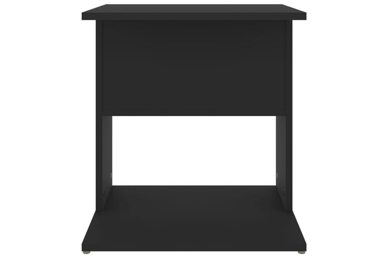 Sidobord svart 45x45x48 cm spånskiva - Svart - Lampbord & sidobord - Brickbord & småbord