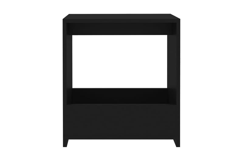 Sidobord svart 50x26x50 cm spånskiva - Svart - Brickbord & småbord - Lampbord & sidobord