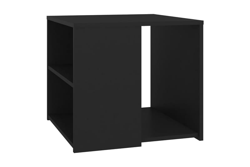 Sidobord svart 50x50x45 cm spånskiva - Svart - Lampbord & sidobord - Brickbord & småbord