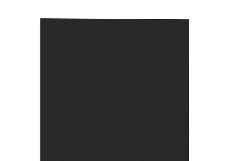 Sidobord svart 55x35x66 cm spånskiva - Svart - Lampbord & sidobord - Brickbord & småbord