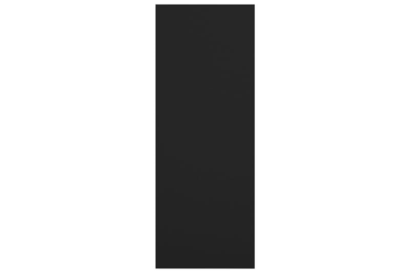 Sidobord svart 78x30x80 cm spånskiva - Svart - Lampbord & sidobord - Brickbord & småbord