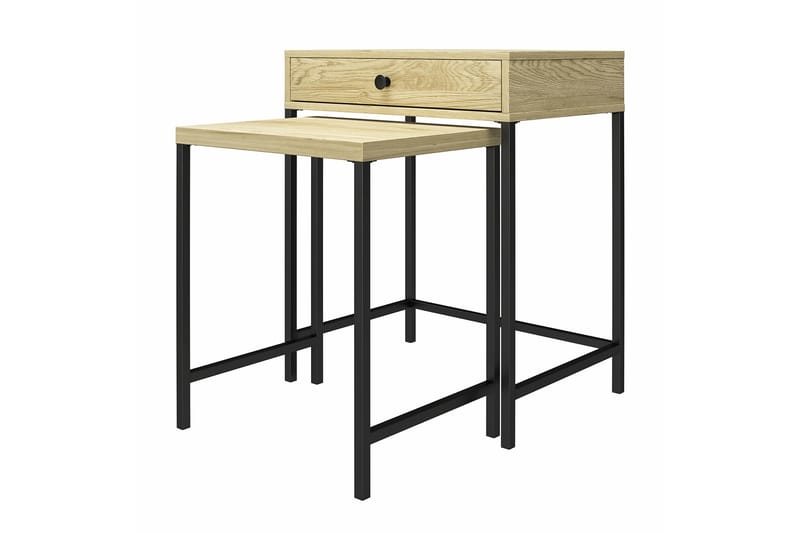 Sidobord Tamlin 56x40 cm Brun - Novogratz - Möbler - Bord & matgrupp - Avlastningsbord & sidobord - Lampbord & sidobord