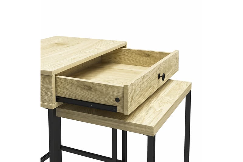 Sidobord Tamlin 56x40 cm Brun - Novogratz - Möbler - Bord & matgrupp - Avlastningsbord & sidobord - Lampbord & sidobord