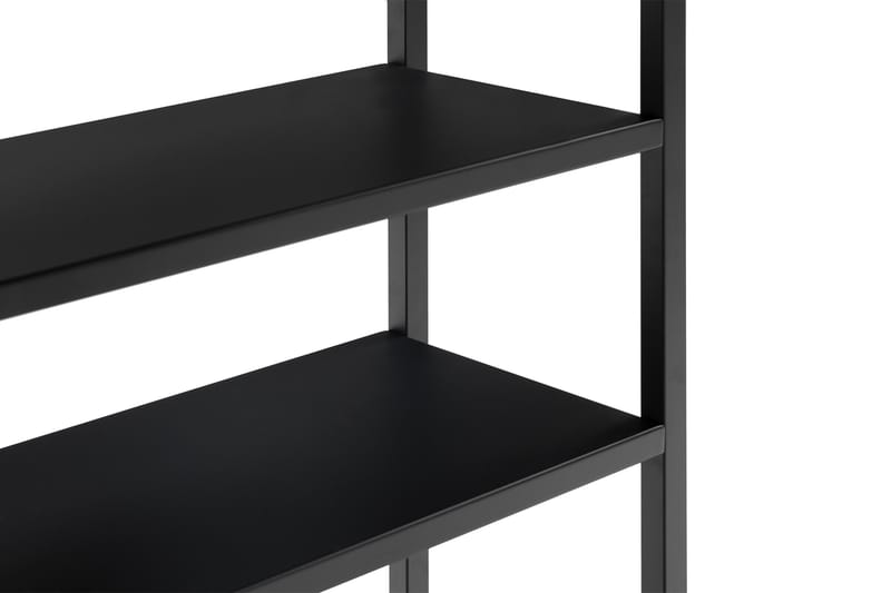 Sidobord Valdex 40 cm - Mörkbrun/Mattsvart - Lampbord & sidobord - Brickbord & småbord