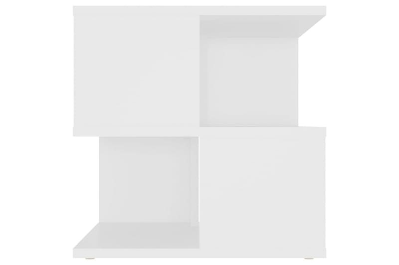 Sidobord vit 40x40x40 cm spånskiva - Vit - Lampbord & sidobord - Brickbord & småbord