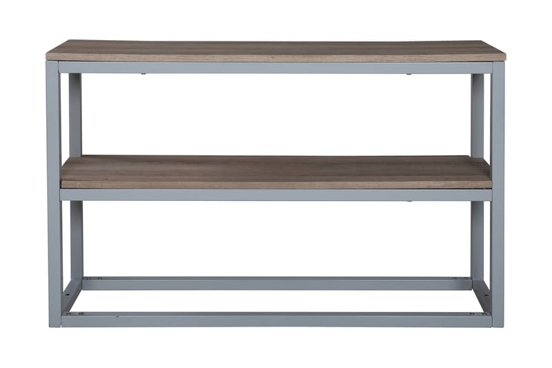 Sidobord Wasser 110 cm med Hylla - Ljusbrun/Grå - Lampbord & sidobord - Brickbord & småbord