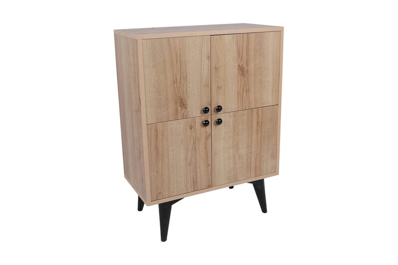 Sidobord Wynch 70 cm - Natur/Svart - Möbler - Bord & matgrupp - Avlastningsbord & sidobord - Lampbord & sidobord