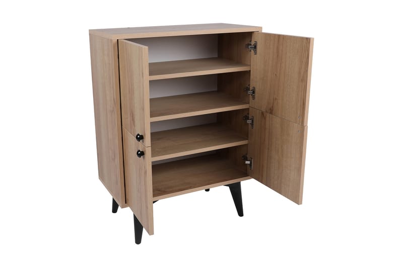 Sidobord Wynch 70 cm - Natur/Svart - Möbler - Bord & matgrupp - Avlastningsbord & sidobord - Lampbord & sidobord