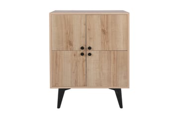 Sidobord Wynch 70 cm - Natur/Svart - Möbler - Bord & matgrupp - Avlastningsbord & sidobord - Lampbord & sidobord