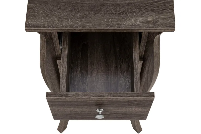 Talkon Sidobord 38 cm - Mörkbrun - Möbler - Bord & matgrupp - Avlastningsbord & sidobord - Lampbord & sidobord