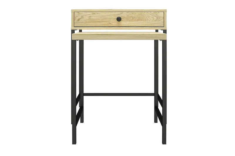 Tamlin Sidobord 56x40 cm Brun - Novogratz - Möbler - Bord & matgrupp - Avlastningsbord & sidobord - Lampbord & sidobord