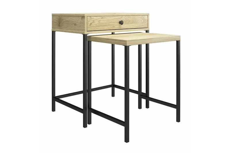 Tamlin Sidobord 56x40 cm Brun - Novogratz - Möbler - Bord & matgrupp - Avlastningsbord & sidobord - Lampbord & sidobord