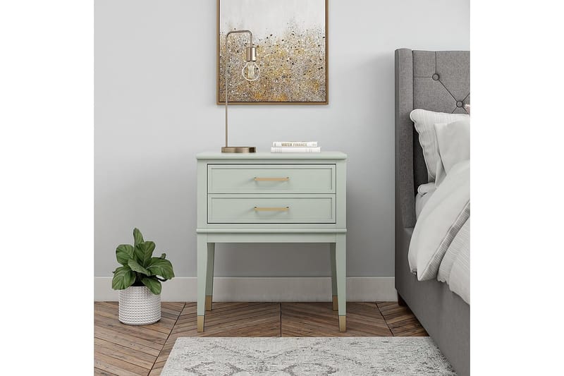 Westerleigh Sidobord 60 cm Grön - Möbler - Bord & matgrupp - Avlastningsbord & sidobord - Lampbord & sidobord