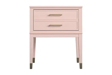 Westerleigh Sidobord 60 cm Rosa - Möbler - Bord & matgrupp - Avlastningsbord & sidobord - Lampbord & sidobord
