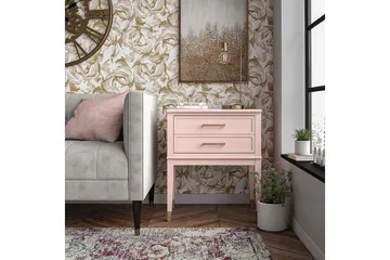 Westerleigh Sidobord 60 cm Rosa - Möbler - Bord & matgrupp - Avlastningsbord & sidobord - Lampbord & sidobord