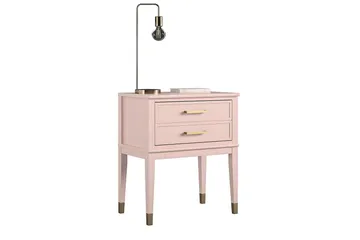 Westerleigh Sidobord 60 cm Rosa - Möbler - Bord & matgrupp - Avlastningsbord & sidobord - Lampbord & sidobord
