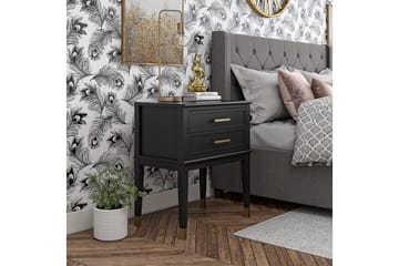 Westerleigh Sidobord 60 cm Svart/Guld - CosmoLiving - Möbler - Bord & matgrupp - Avlastningsbord & sidobord - Lampbord & sidobord