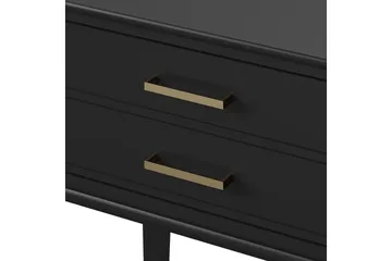 Westerleigh Sidobord 60 cm Svart/Guld - Möbler - Bord & matgrupp - Avlastningsbord & sidobord - Lampbord & sidobord