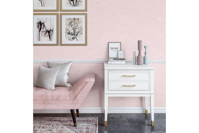 Westerleigh Sidobord 60 cm Vit - CosmoLiving - Möbler - Bord & matgrupp - Avlastningsbord & sidobord - Lampbord & sidobord