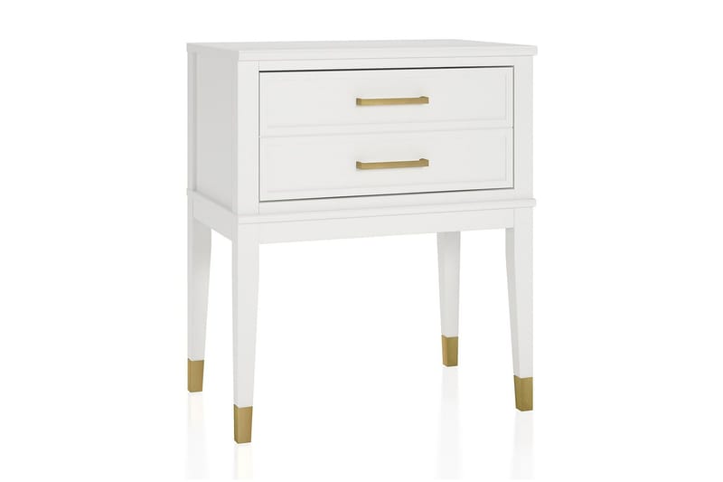 Westerleigh Sidobord 60 cm Vit - CosmoLiving - Möbler - Bord & matgrupp - Avlastningsbord & sidobord - Lampbord & sidobord