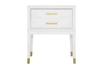 Westerleigh Sidobord 60 cm Vit - Möbler - Bord & matgrupp - Avlastningsbord & sidobord - Lampbord & sidobord