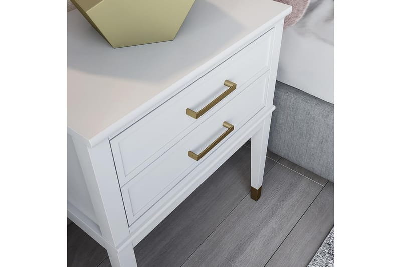 Westerleigh Sidobord 60 cm Vit - Möbler - Bord & matgrupp - Avlastningsbord & sidobord - Lampbord & sidobord