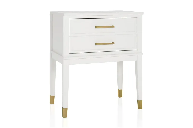 Westerleigh Sidobord 60 cm Vit - Möbler - Bord & matgrupp - Avlastningsbord & sidobord - Lampbord & sidobord