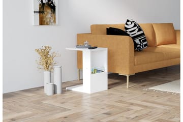 Yggersryd Sidobord 30x50x30 cm - Vit - Möbler - Bord & matgrupp - Avlastningsbord & sidobord - Lampbord & sidobord
