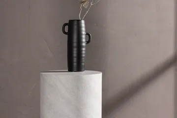 York Travertin Sidobord 50 cm - Grå - Möbler - Bord & matgrupp - Avlastningsbord & sidobord - Piedestal & blompiedestal