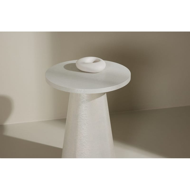 Lanzo Sidobord 35 cm - Vit - Möbler - Bord & matgrupp - Avlastningsbord & sidobord - Lampbord & sidobord