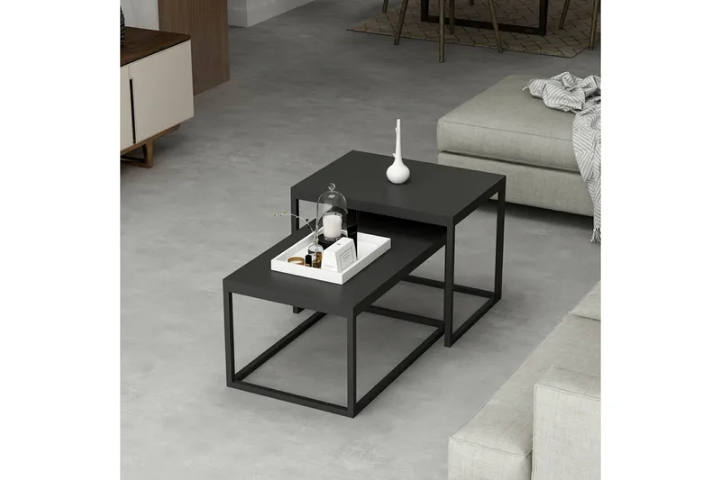 Leka Satsbord - Svart - Möbler - Bord & matgrupp - Avlastningsbord & sidobord - Satsbord