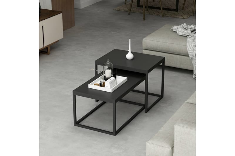 Leka Satsbord - Svart - Möbler - Bord & matgrupp - Avlastningsbord & sidobord - Satsbord