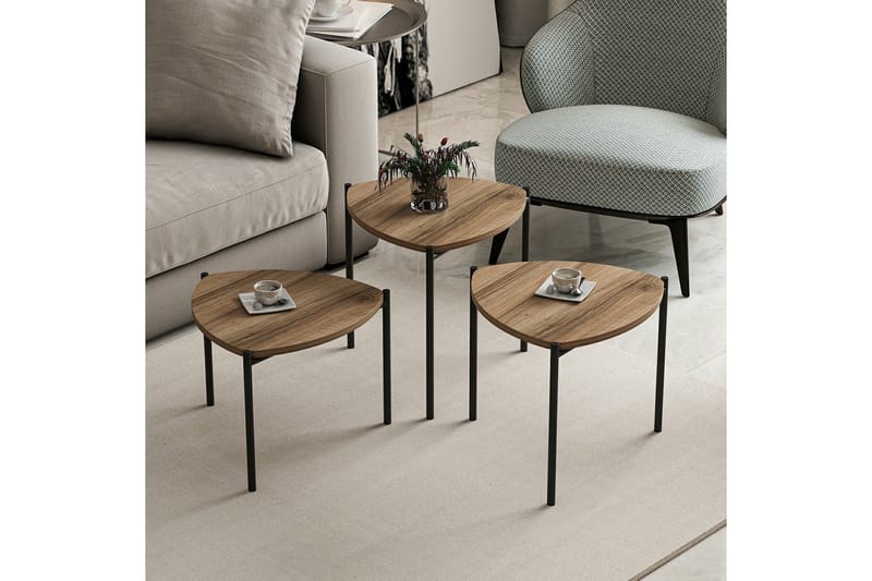 Lenny Satsbord - Valnöt - Möbler - Bord & matgrupp - Avlastningsbord & sidobord - Satsbord